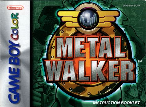 metal walker usa game boy box back|Metal Walker .